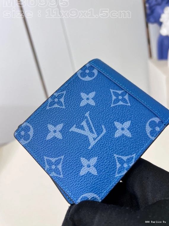 AAA Replica Ru WALLET-11.5-9-1.5cm VUITTON MULTIPLE LOUIS 0813